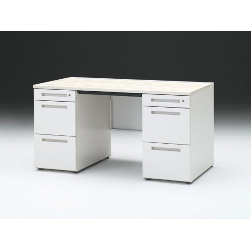 CZR-147BAC-961 CZRデスク 両袖机 センター引出し付 W1400×D700<配送時組立サービス付> イトーキ 高さ720mm幅1399mm  CZR-147BAC-961