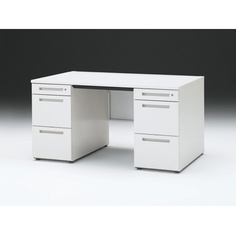 CZR-148BAC-9W9 CZRデスク 両袖机 センター引出し付 W1400×D800<配送時組立サービス付> イトーキ 高さ720mm幅1399mm  CZR-148BAC-9W9