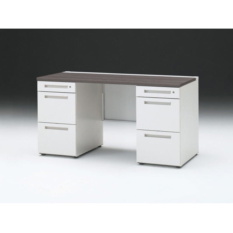 CZR-146KAC-981 CZRデスク 両袖机 センター引出しなし W1400×D600<配送時組立サービス付> イトーキ 高さ720mm幅1399mm  CZR-146KAC-981