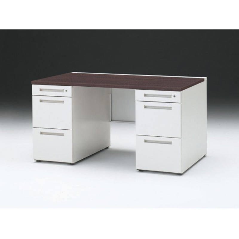 CZR-148KAC-982 CZRデスク 両袖机 センター引出しなし W1400×D800<配送時組立サービス付> イトーキ 高さ720mm幅1399mm  CZR-148KAC-982