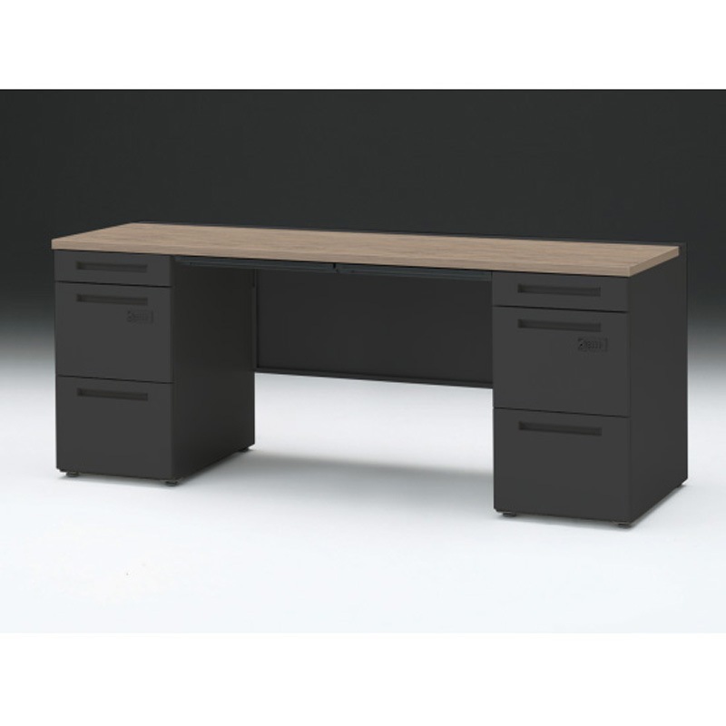 CZR-186BACK-171 CZRデスク 両袖机 ダイヤル錠 センター引出し付 W1800×D600<配送時組立サービス付> イトーキ 高さ720mm幅1799mm  CZR-186BACK-171