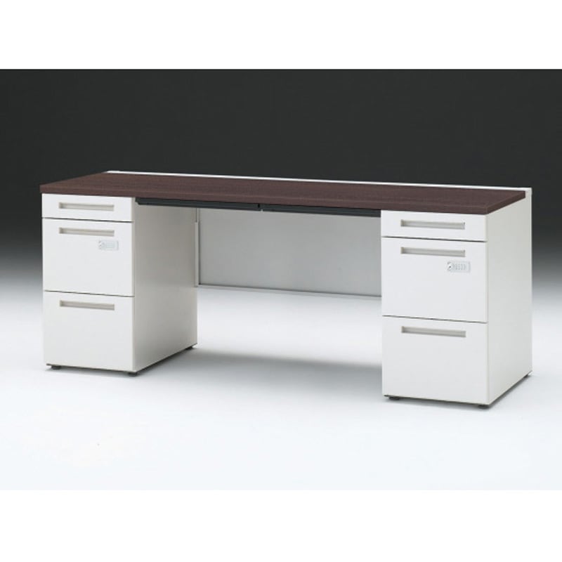 CZR-186BACK-982 CZRデスク 両袖机 ダイヤル錠 センター引出し付 W1800×D600<配送時組立サービス付> イトーキ 高さ720mm幅1799mm  CZR-186BACK-982 93,390円