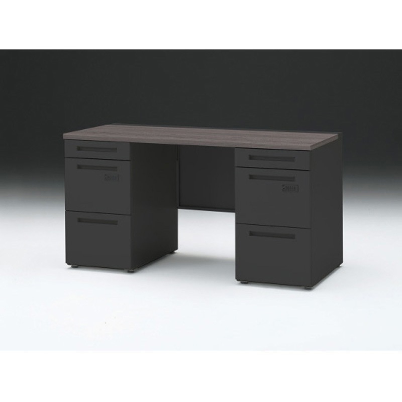 CZR-146KACK-181 CZRデスク 両袖机 ダイヤル錠 センター引出しなし W1400×D600<配送時組立サービス付> イトーキ 高さ720mm幅1399mm  CZR-146KACK-181