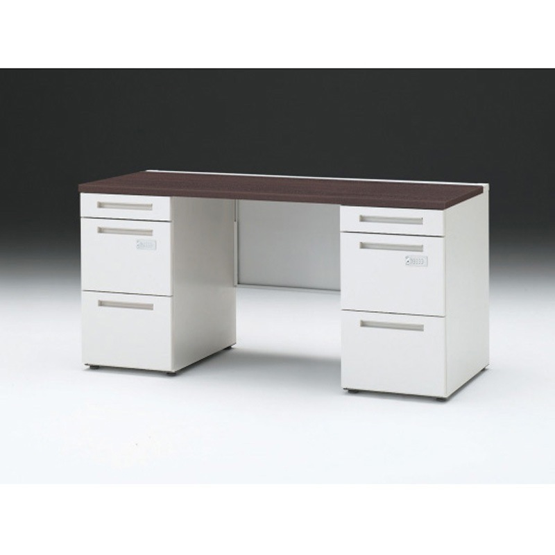 CZR-156KACK-982 CZRデスク 両袖机 ダイヤル錠 センター引出しなし W1500×D600<配送時組立サービス付> イトーキ 高さ720mm幅1499mm  CZR-156KACK-982