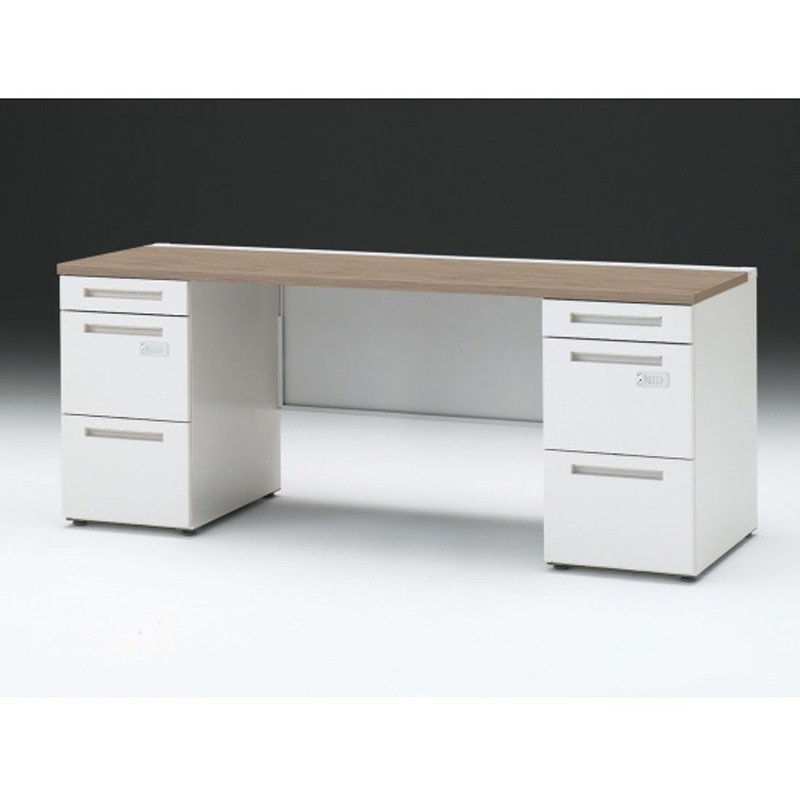 CZR-186KACK-971 CZRデスク 両袖机 ダイヤル錠 センター引出しなし W1800×D600<配送時組立サービス付> イトーキ 高さ720mm幅1799mm  CZR-186KACK-971