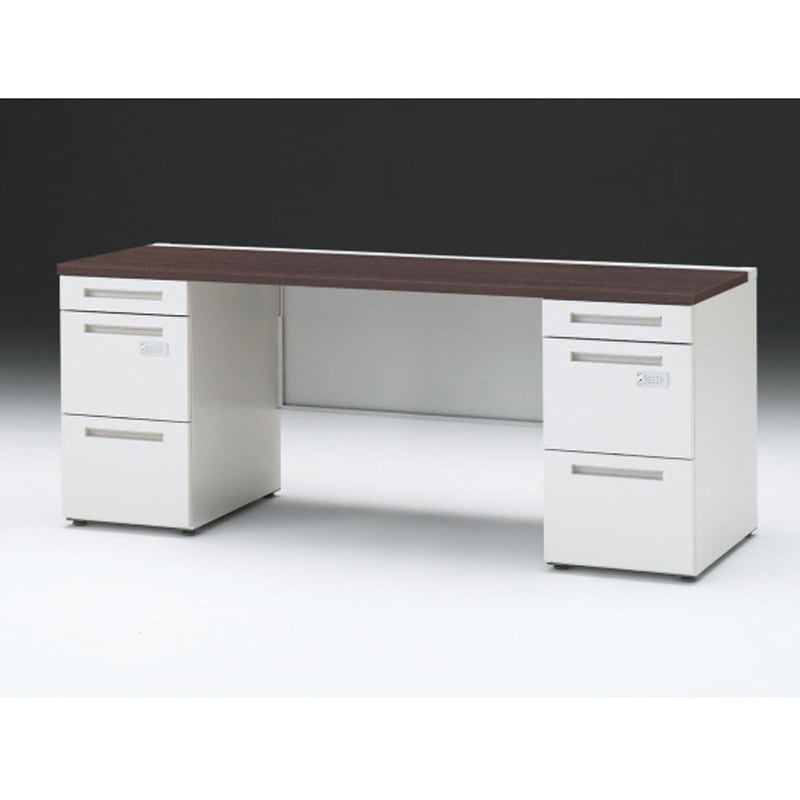 CZR-186KACK-982 CZRデスク 両袖机 ダイヤル錠 センター引出しなし W1800×D600<配送時組立サービス付> イトーキ 高さ720mm幅1799mm  CZR-186KACK-982