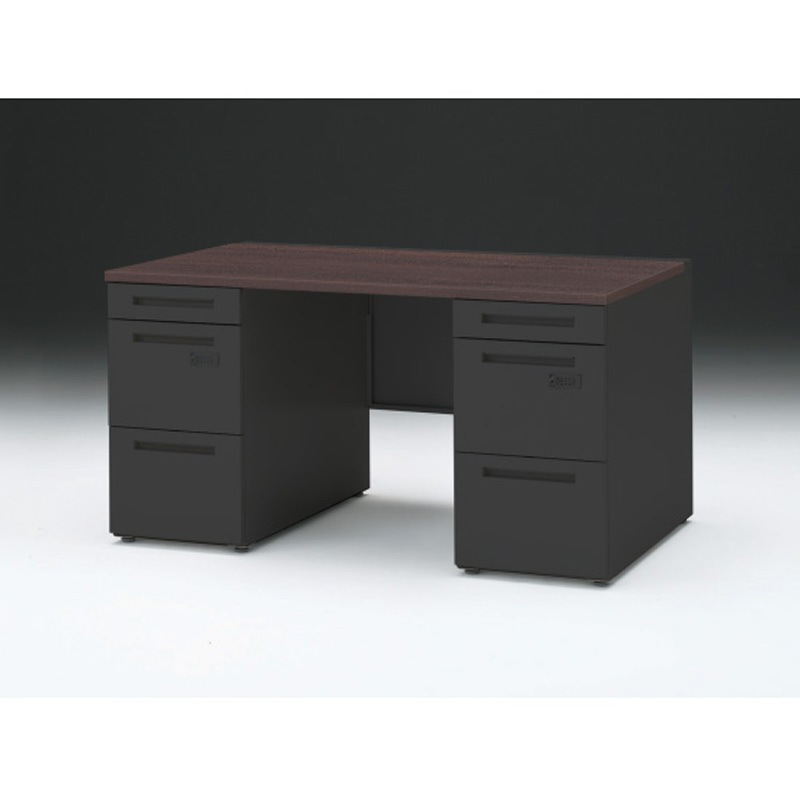 CZR-148KACK-182 CZRデスク 両袖机 ダイヤル錠 センター引出しなし W1400×D800<配送時組立サービス付> イトーキ 高さ720mm幅1399mm  CZR-148KACK-182