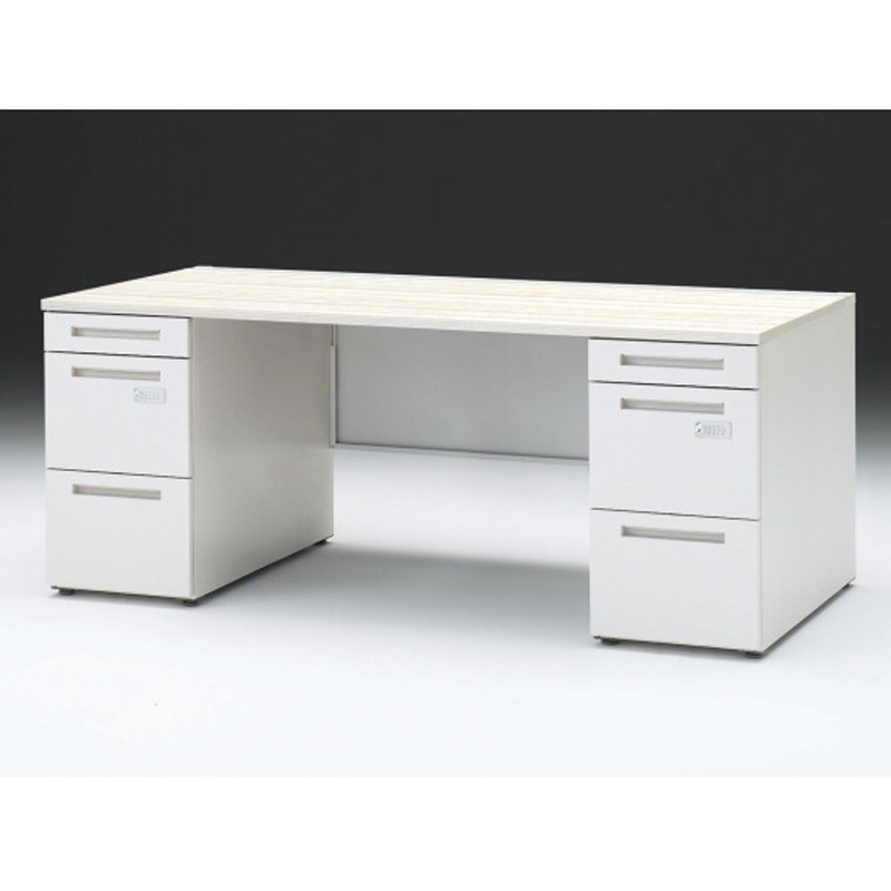 CZR-188KACK-961 CZRデスク 両袖机 ダイヤル錠 センター引出しなし W1800×D800<配送時組立サービス付> イトーキ 高さ720mm幅1799mm  CZR-188KACK-961