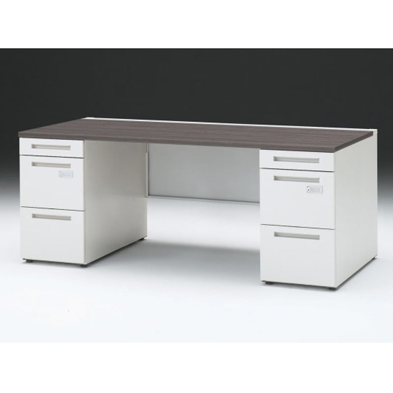 CZR-188KACK-981 CZRデスク 両袖机 ダイヤル錠 センター引出しなし W1800×D800<配送時組立サービス付> イトーキ 高さ720mm幅1799mm  CZR-188KACK-981