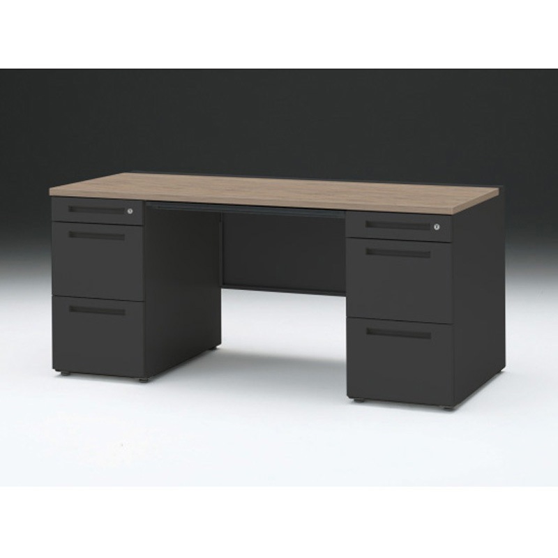 CZR-167BDC-171 CZRデスク 両袖机 ロングレールタイプ センター引出し付 W1600×D700<配送時組立サービス付> イトーキ 高さ720mm幅1599mm  CZR-167BDC-171 76,890円