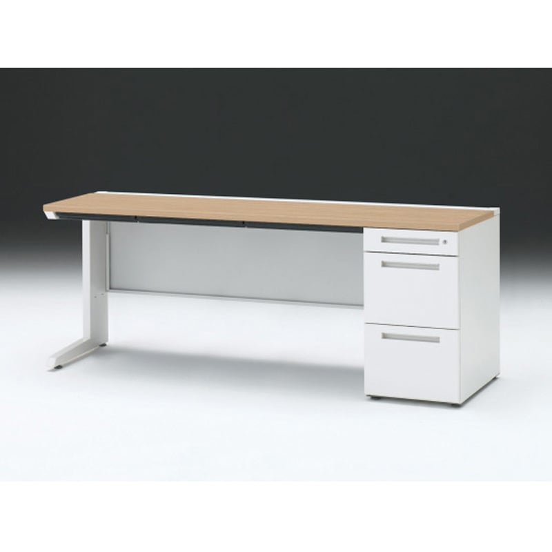 CZR-186CBC-992 CZRデスク 片袖机 センター引出し付 W1800×D600<配送時組立サービス付> イトーキ 高さ720mm幅1799mm  CZR-186CBC-992