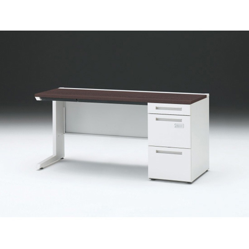 CZR-156CBCK-982 CZRデスク 片袖机ダイヤル錠 センター引出し付 W1500×D600<配送時組立サービス付> イトーキ 高さ720mm幅1499mm  CZR-156CBCK-982 60,390円