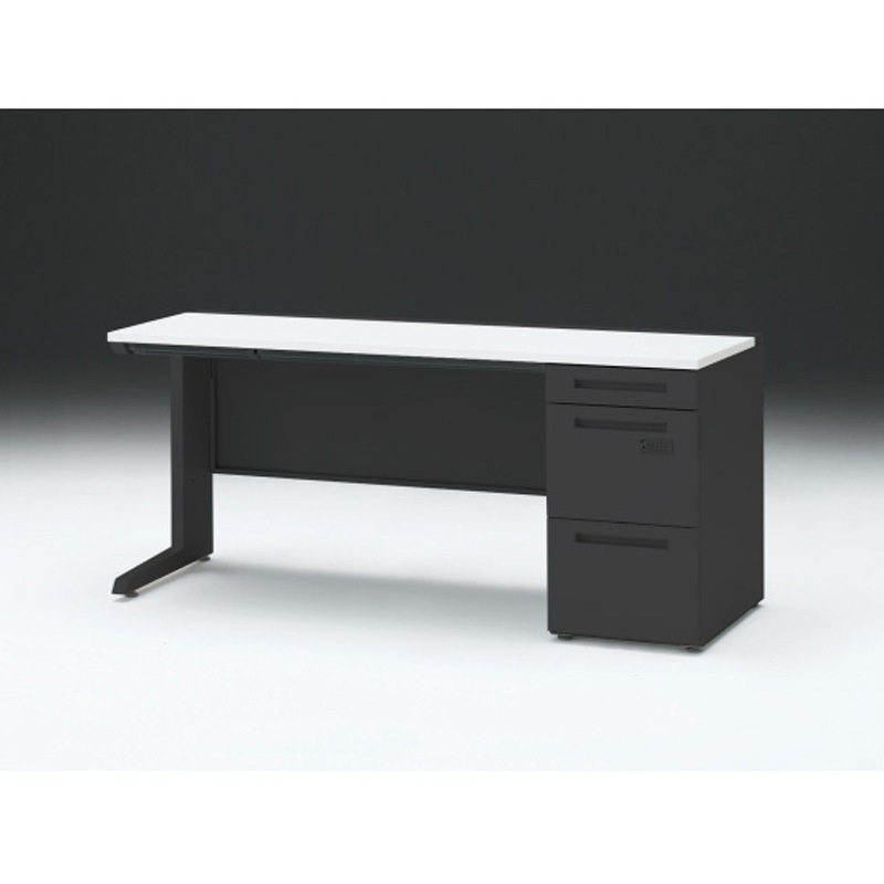 CZR-166CBCK-1W9 CZRデスク 片袖机ダイヤル錠 センター引出し付 W1600×D600<配送時組立サービス付> イトーキ 高さ720mm幅1599mm  CZR-166CBCK-1W9