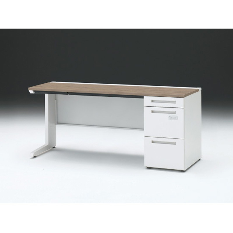 CZR-166CBCK-971 CZRデスク 片袖机ダイヤル錠 センター引出し付 W1600×D600<配送時組立サービス付> イトーキ 高さ720mm幅1599mm  CZR-166CBCK-971