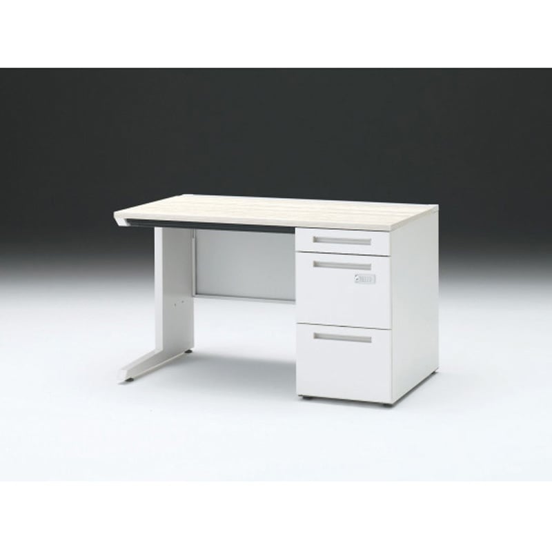 CZR-127CBCK-961 CZRデスク 片袖机ダイヤル錠 センター引出し付 W1200×D700<配送時組立サービス付> イトーキ 高さ720mm幅1199mm  CZR-127CBCK-961