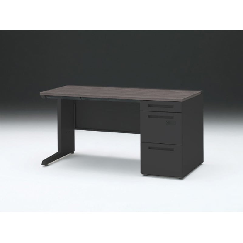 CZR-147CBCK-181 CZRデスク 片袖机ダイヤル錠 センター引出し付 W1400×D700<配送時組立サービス付> イトーキ 高さ720mm幅1399mm  CZR-147CBCK-181