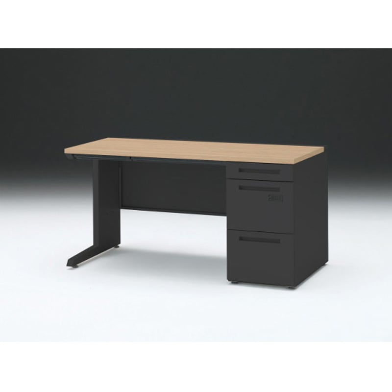 CZR-147CBCK-192 CZRデスク 片袖机ダイヤル錠 センター引出し付 W1400×D700<配送時組立サービス付> イトーキ 高さ720mm幅1399mm  CZR-147CBCK-192 60,390円