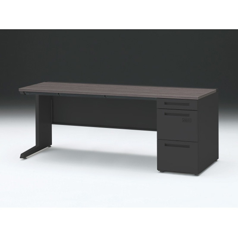 CZR-187CBCK-181 CZRデスク 片袖机ダイヤル錠 センター引出し付 W1800×D700<配送時組立サービス付> イトーキ 高さ720mm幅1799mm  CZR-187CBCK-181