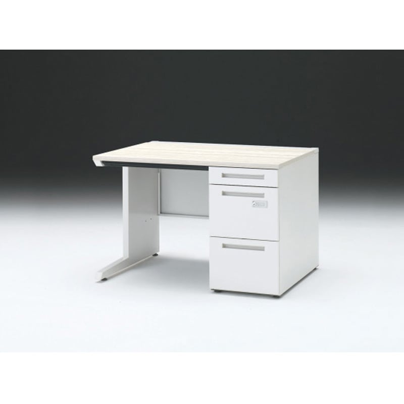 CZR-118CBCK-961 CZRデスク 片袖机ダイヤル錠 センター引出し付 W1100×D800<配送時組立サービス付> イトーキ 高さ720mm幅1099mm  CZR-118CBCK-961