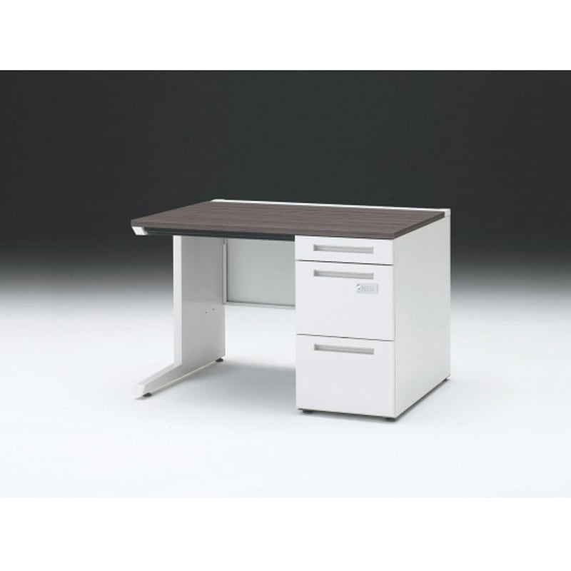 CZR-118CBCK-981 CZRデスク 片袖机ダイヤル錠 センター引出し付 W1100×D800<配送時組立サービス付> イトーキ 高さ720mm幅1099mm  CZR-118CBCK-981