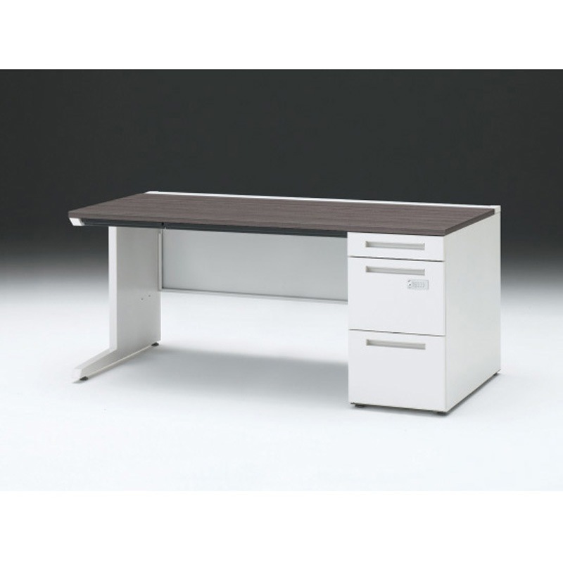 CZR-168CBCK-981 CZRデスク 片袖机ダイヤル錠 センター引出し付 W1600×D800<配送時組立サービス付> イトーキ 高さ720mm幅1599mm  CZR-168CBCK-981