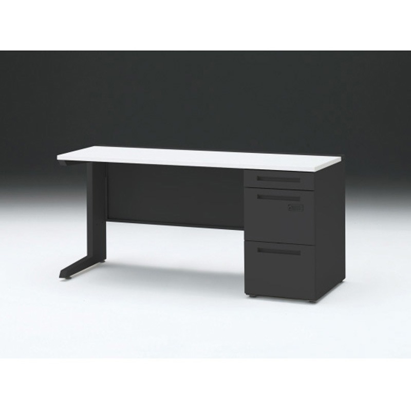 CZR-156SBCK-1W9 CZRデスク 片袖机ダイヤル錠 センター引出しなし W1500×D600<配送時組立サービス付> イトーキ 高さ720mm幅1499mm  CZR-156SBCK-1W9 59,988円