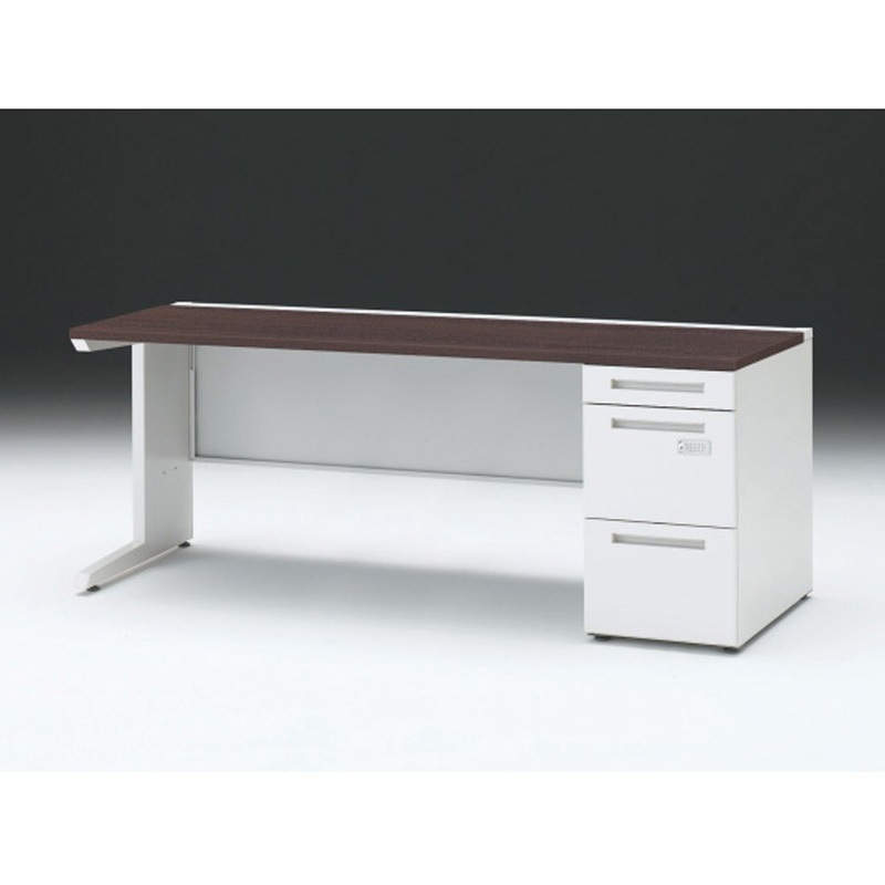 CZR-187SBCK-982 CZRデスク 片袖机ダイヤル錠 センター引出しなし W1800×D700<配送時組立サービス付> イトーキ 高さ720mm幅1799mm  CZR-187SBCK-982 65,890円