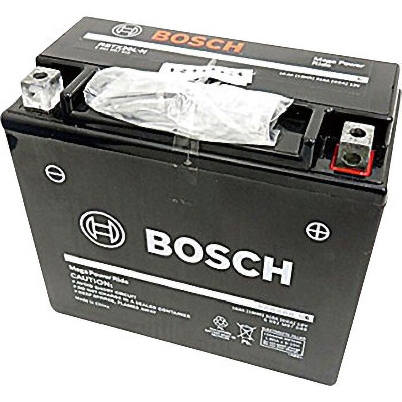 RBTX20L-N 12V高性能VRLA(制御弁式)バッテリー液入り 1個 BOSCH