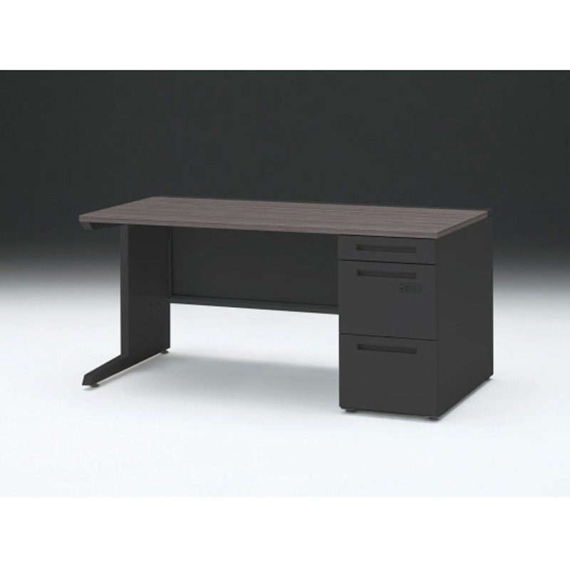 CZR-158SBCK-181 CZRデスク 片袖机ダイヤル錠 センター引出しなし W1500×D800<配送時組立サービス付> イトーキ 高さ720mm幅1499mm  CZR-158SBCK-181