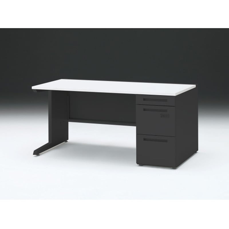 CZR-158SBCK-1W9 CZRデスク 片袖机ダイヤル錠 センター引出しなし W1500×D800<配送時組立サービス付> イトーキ 高さ720mm幅1499mm  CZR-158SBCK-1W9 65,890円