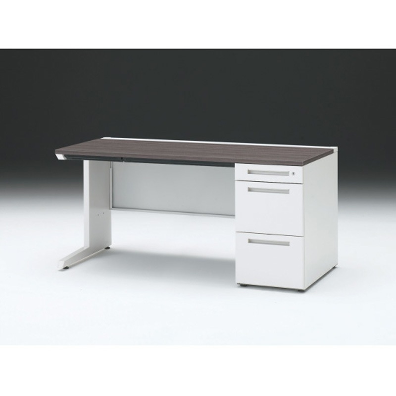 CZR-157CEC-981 CZRデスク 片袖机 ロングレールタイプ センター引出し付 W1500×D700<配送時組立サービス付> イトーキ 高さ720mm幅1499mm  CZR-157CEC-981