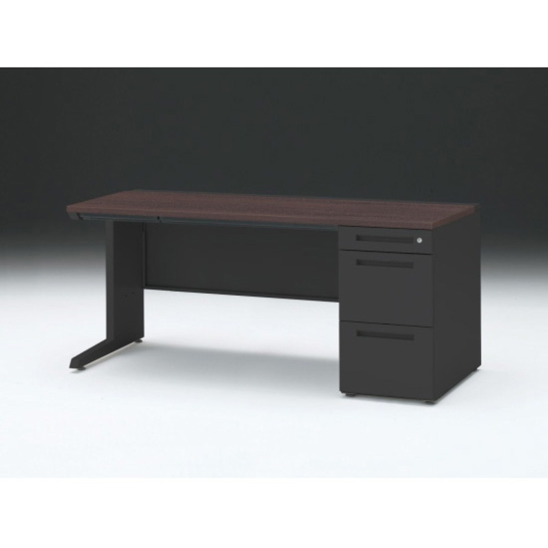 CZR-167CEC-182 CZRデスク 片袖机 ロングレールタイプ センター引出し付 W1600×D700<配送時組立サービス付> イトーキ 高さ720mm幅1599mm  CZR-167CEC-182