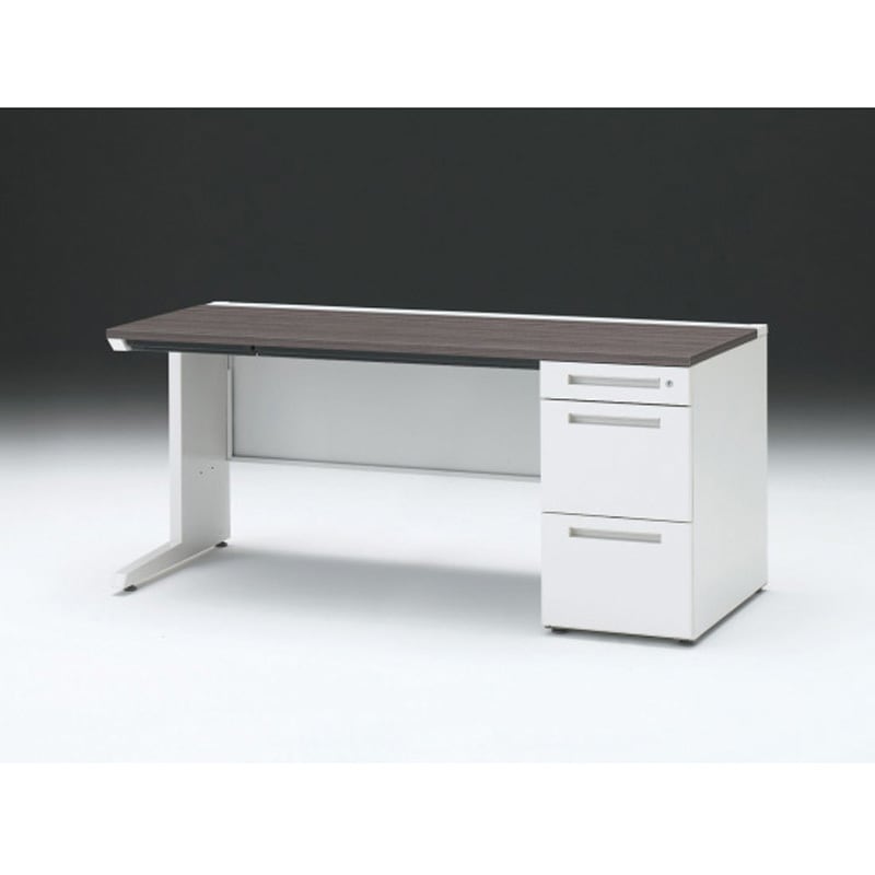 CZR-167CEC-981 CZRデスク 片袖机 ロングレールタイプ センター引出し付 W1600×D700<配送時組立サービス付> イトーキ 高さ720mm幅1599mm  CZR-167CEC-981