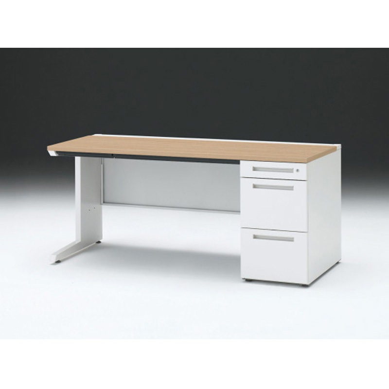 CZR-167CEC-992 CZRデスク 片袖机 ロングレールタイプ センター引出し付 W1600×D700<配送時組立サービス付> イトーキ 高さ720mm幅1599mm  CZR-167CEC-992