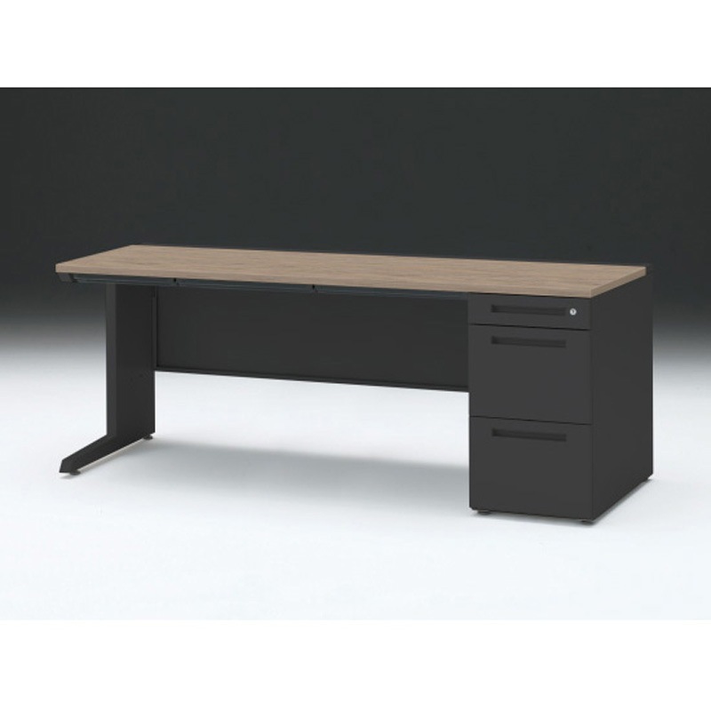 CZR-187CEC-171 CZRデスク 片袖机 ロングレールタイプ センター引出し付 W1800×D700<配送時組立サービス付> イトーキ 高さ720mm幅1799mm  CZR-187CEC-171