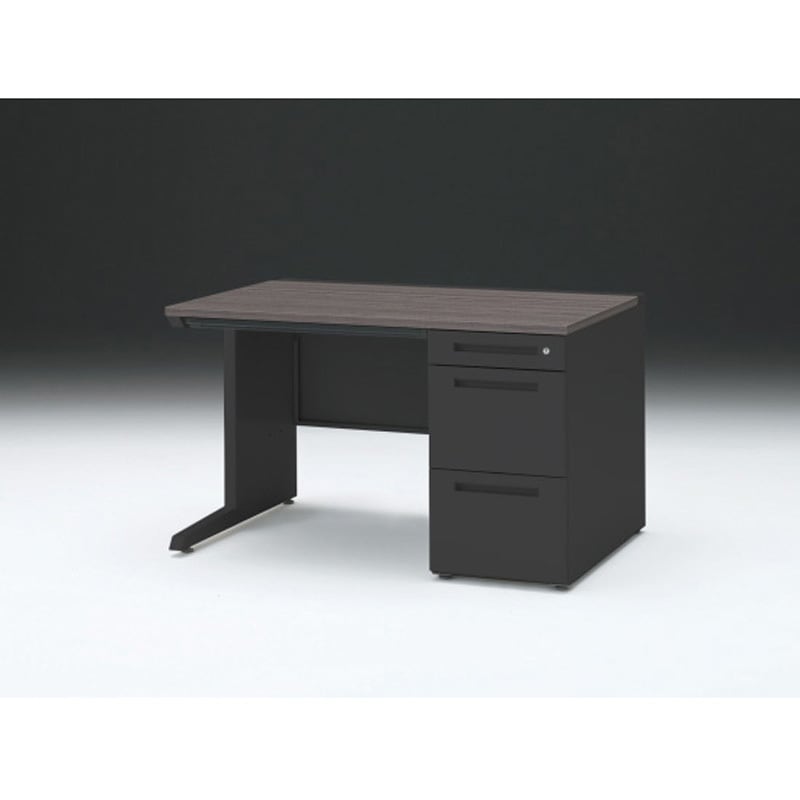 CZR-128CEC-181 CZRデスク 片袖机 ロングレールタイプ センター引出し付 W1200×D800<配送時組立サービス付> イトーキ 高さ720mm幅1199mm  CZR-128CEC-181