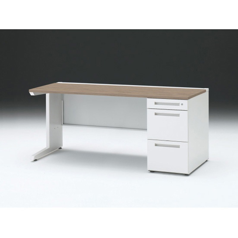 CZR-167SEC-971 CZRデスク 片袖机 ロングレールタイプ センター引出しなし W1600×D700<配送時組立サービス付> 1台 イトーキ 【通販モノタロウ】