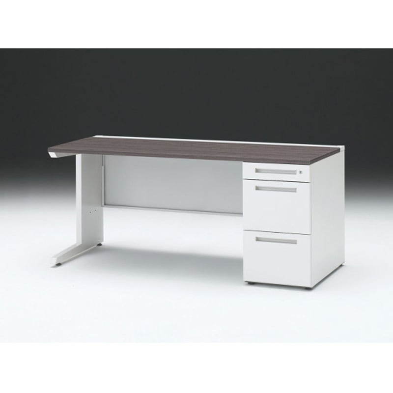 CZR-167SEC-981 CZRデスク 片袖机 ロングレールタイプ センター引出しなし W1600×D700<配送時組立サービス付> 1台 イトーキ 【通販モノタロウ】 57,588円