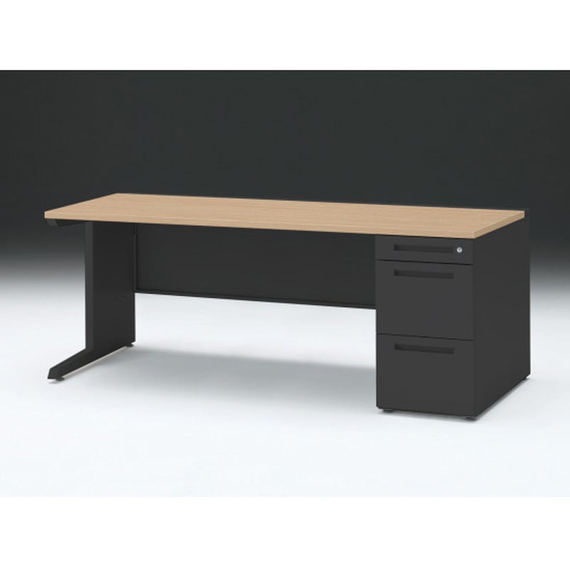 CZR-188SEC-192 CZRデスク 片袖机 ロングレールタイプ センター引出しなし W1800×D800<配送時組立サービス付> 1台 イトーキ 【通販モノタロウ】 65,890円