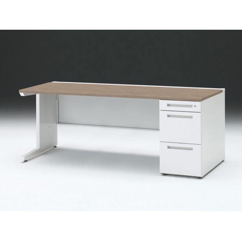 CZR-188SEC-971 CZRデスク 片袖机 ロングレールタイプ センター引出しなし W1800×D800<配送時組立サービス付> 1台 イトーキ 【通販モノタロウ】