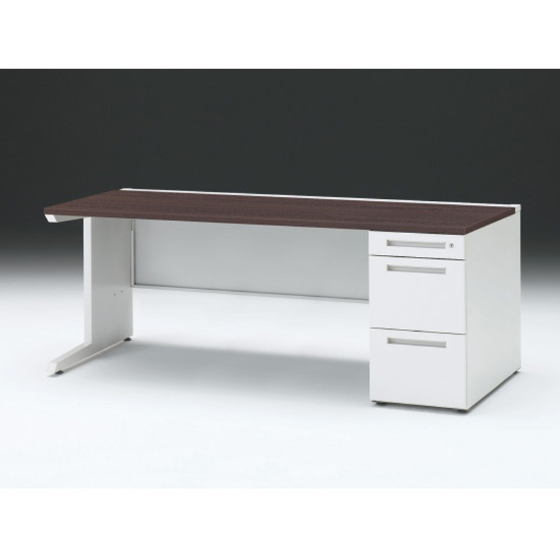 CZR-188SEC-982 CZRデスク 片袖机 ロングレールタイプ センター引出しなし W1800×D800<配送時組立サービス付> 1台 イトーキ 【通販モノタロウ】