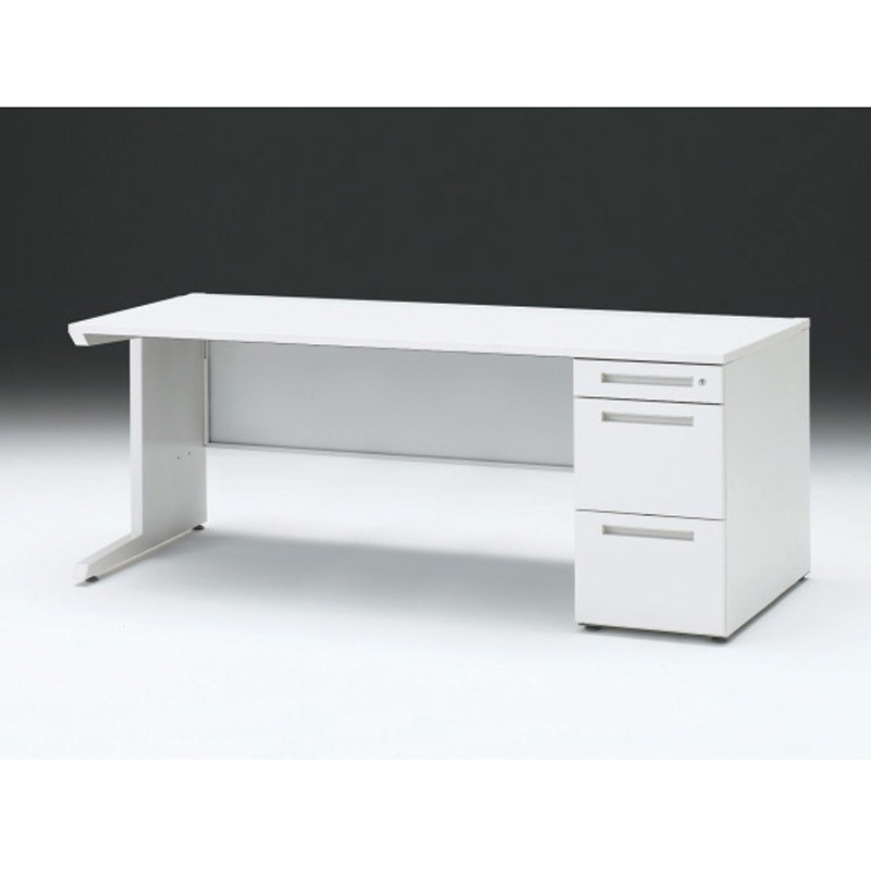 CZR-188SEC-9W9 CZRデスク 片袖机 ロングレールタイプ センター引出しなし W1800×D800<配送時組立サービス付> 1台 イトーキ 【通販モノタロウ】