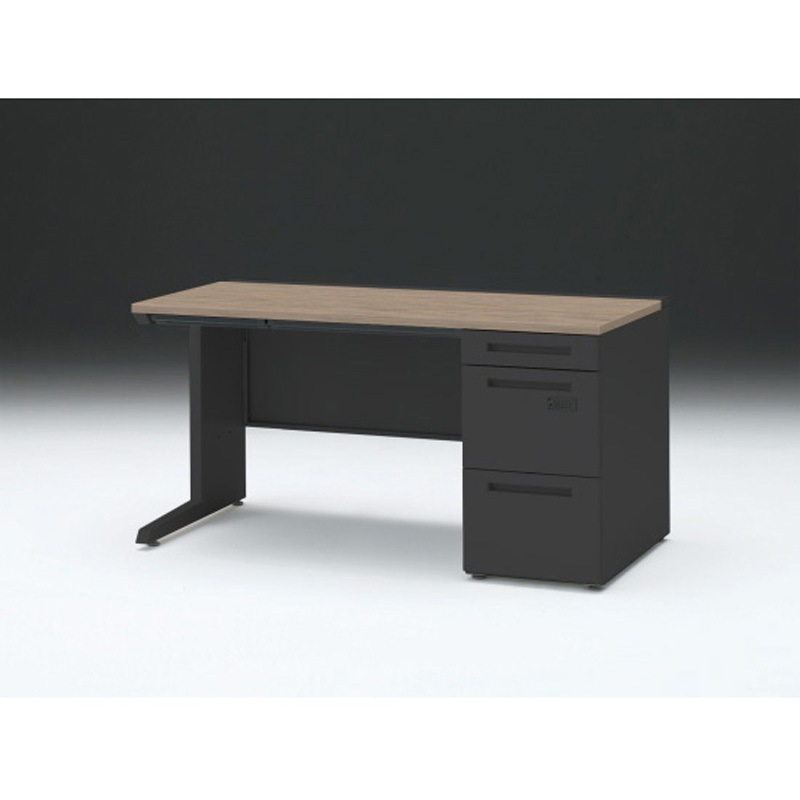 CZR-147CECK-171 CZRデスク 片袖机ダイヤル錠 ロングレールタイプ センター引出し付 W1400×D700<配送時組立サービス付> 1台 イトーキ 【通販モノタロウ】 65,890円