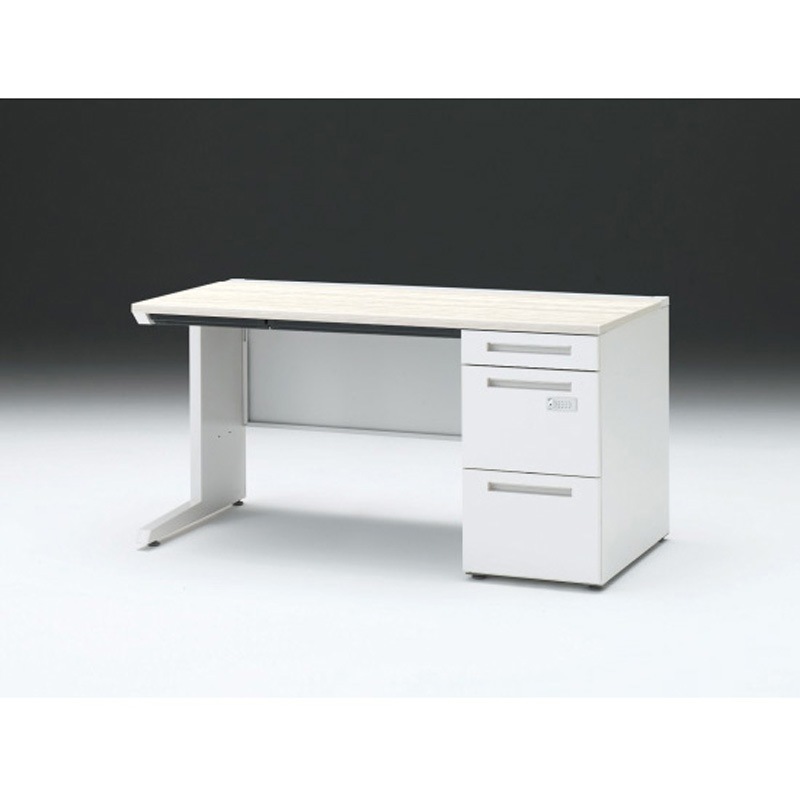 CZR-147CECK-961 CZRデスク 片袖机ダイヤル錠 ロングレールタイプ センター引出し付 W1400×D700<配送時組立サービス付> 1台 イトーキ 【通販モノタロウ】 65,890円