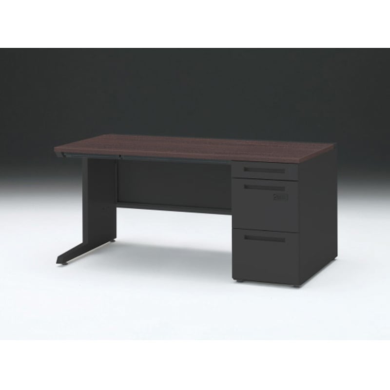 CZR-158CECK-182 CZRデスク 片袖机ダイヤル錠 ロングレールタイプ センター引出し付 W1500×D800<配送時組立サービス付> 1台 イトーキ 【通販モノタロウ】 71,390円