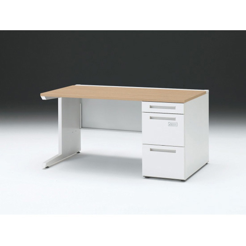 CZR-148SECK-992 CZRデスク 片袖机ダイヤル錠 ロングレールタイプ センター引出しなし W1400×D800<配送時組立サービス付> 1台 イトーキ 【通販モノタロウ】 65,890円