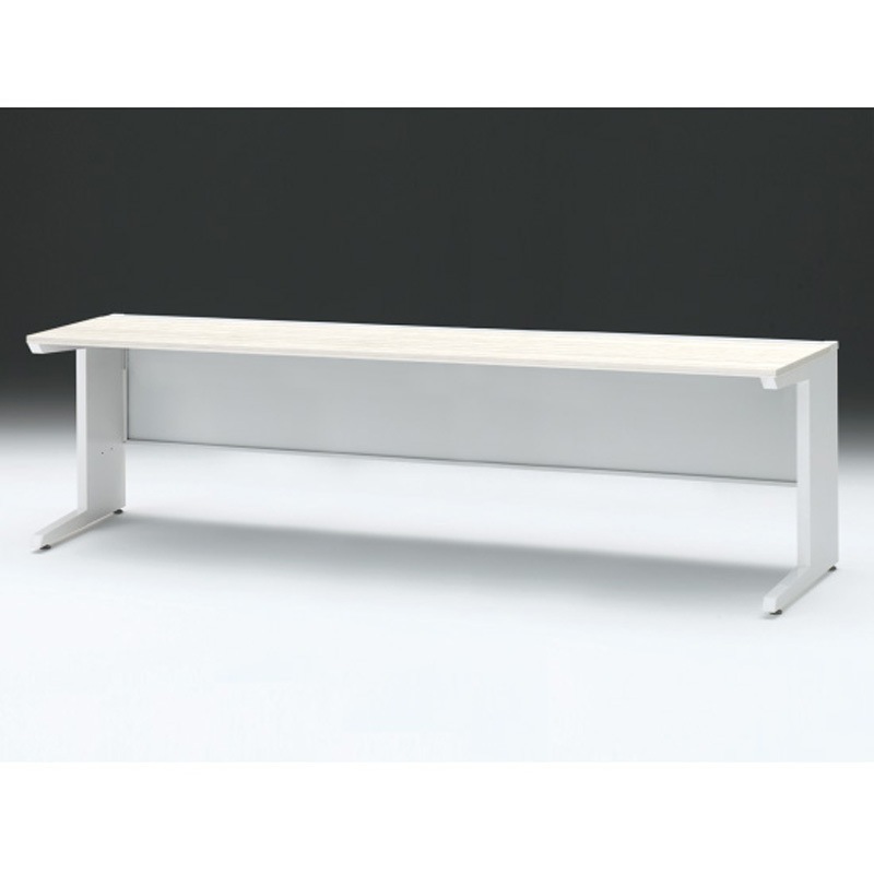 CZR-247JAC-961 CZRデスク 平机 センター引出しなし L脚 W2400×D700<配送時組立サービス付> イトーキ 高さ720mm幅2399mm  CZR-247JAC-961