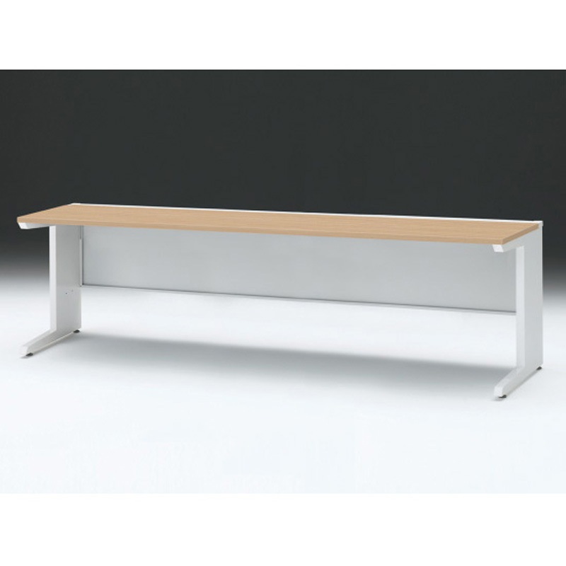 CZR-247JAC-992 CZRデスク 平机 センター引出しなし L脚 W2400×D700<配送時組立サービス付> イトーキ 高さ720mm幅2399mm  CZR-247JAC-992