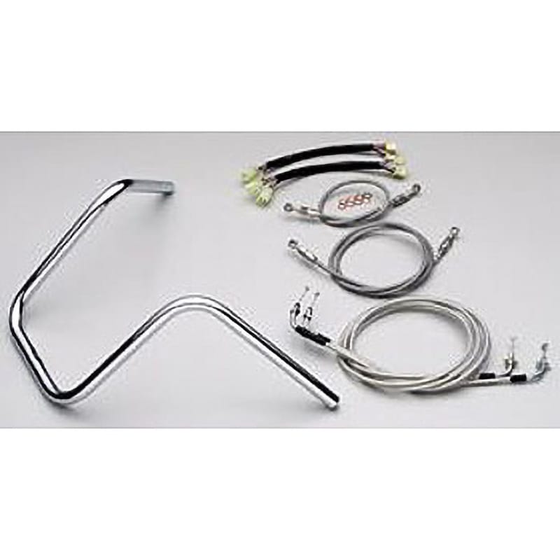 HBK584MS-01 300エイプハンガー3型ハンドルkit ハリケーン ステンレスメッシュケーブル色   HBK584MS-01 22,706円