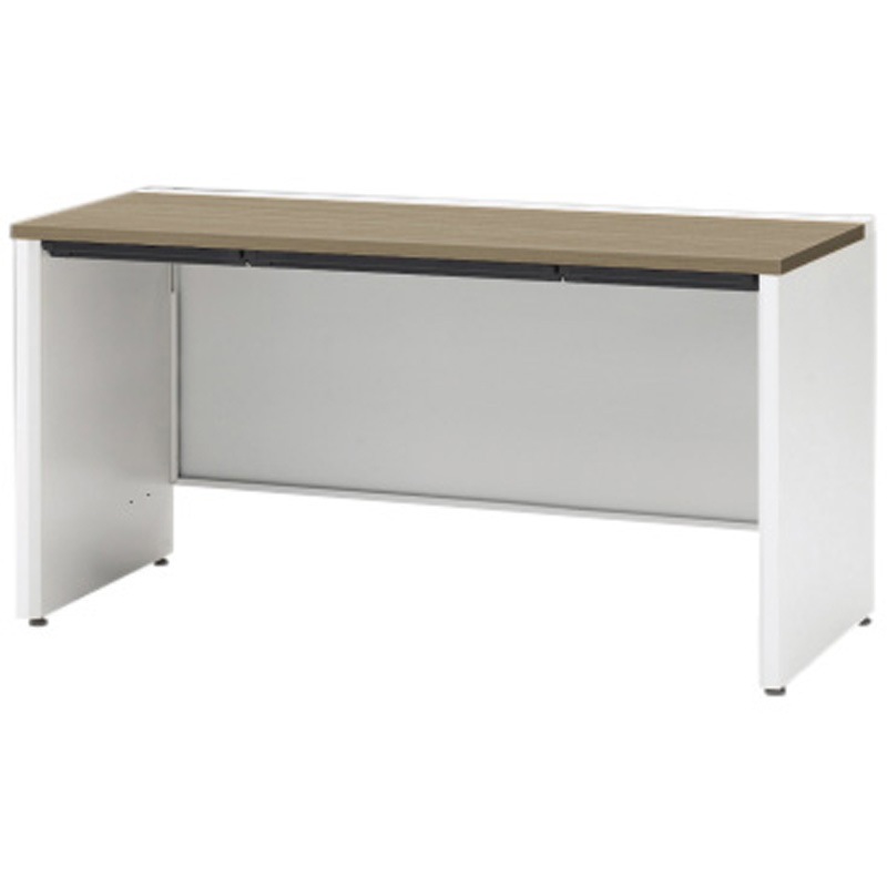 CZR-146EAPC-971 CZRデスク 対向配線用平机 センター引出し付 パネル脚 W1400×D600<配送時組立サービス付> イトーキ 高さ720mm幅1399mm  CZR-146EAPC-971